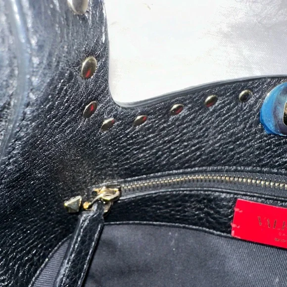 Valentino Garavani Rockstud Hobo Bag Flip Lock